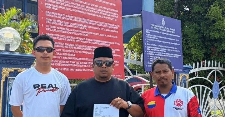 Kalimah ALLAH Dipamer Dalam Tokong, Pemuda UMNO Kangar Buat Laporan Polis