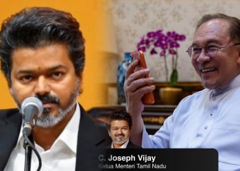 PM Anwar Hubungi Sahabat Beliau Vijay, Rancang Kunjungan Ke Tamil Nadu