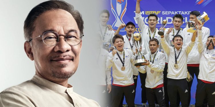 PM Anwar Ucap Tahniah Kepada Atlet Sepak Takraw, Bukti Keupayaan Anak Watan