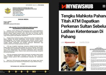 ATM Junjung Titah Tengku Mahkota Pahang, Perkukuh Penyelarasan Latihan Ketenteraan