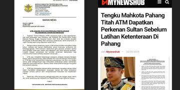 ATM Junjung Titah Tengku Mahkota Pahang, Perkukuh Penyelarasan Latihan Ketenteraan