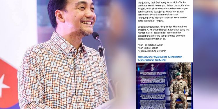 Kerajaan Johor Akan Terus Beri Kerjasama Kepada ATM – Onn Hafiz