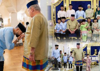 Netizen Teruja Lihat Kemesraan Keluarga Diraja Johor Sambut Aidiladha