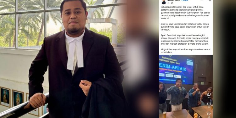 “Adakah ‘Subscription Fee’ Firma Guaman Saya Bayar Digunakan Untuk Hidangan Minuman Keras Itu?”
