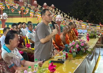 Ahli Parlimen Bangi Syahredzan Hadir Majlis Hari Wesak Pertubuhan Budhis Manju Suddhi