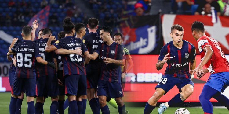 JDT Cipta Rekod Baharu Liga Super, Ledak 103 Gol Dalam Semusim Selepas Tewaskan KL City FC 7-0