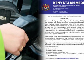 KPDN Kenal Pasti Isu Teknikal Punca Sebahagian Pemegang ‘Fleet Card’ Tidak Terima Kuota Subsidi Bahan Api