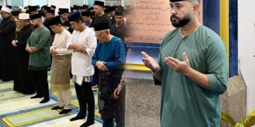 Tunku Mahkota Ismail Rasmikan Masjid Bandar Tiram, Tunai Solat Jumaat Bersama Penduduk