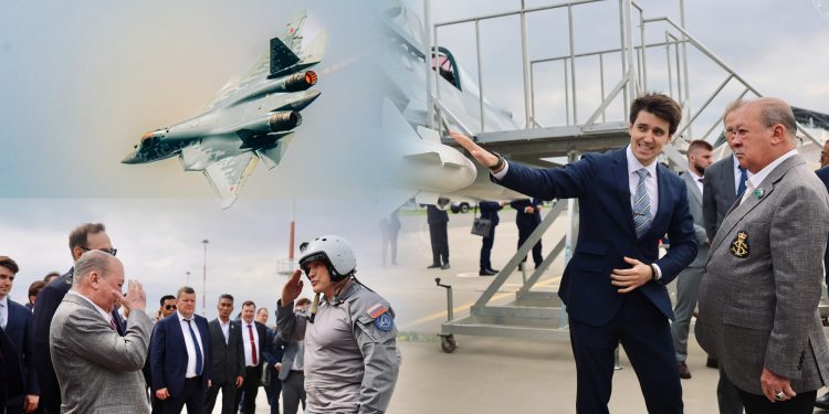 Sultan Ibrahim Saksikan Demonstrasi Udara Sukhoi Su-57E Oleh ‘Hero Of Russia’ – Sergei Bogdan