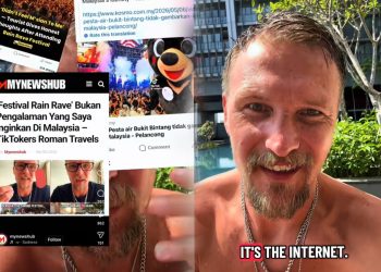 ‘Saya Ikhlas Beri Pandangan Rain Rave’ – TikTokers Roman Travels