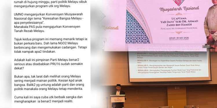 Konvensyen Melayu: ‘Balik-Balik Yang Untung Parti Dan Orang Politik’
