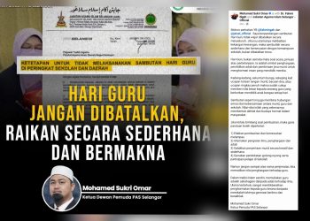 Sekolah Pentadbiran JAIS Tidak Dibenarkan Sambut Hari Guru?