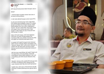 “Untunglah DAP Madani Selamatkan Kamu” – Azrul Abu Hasan