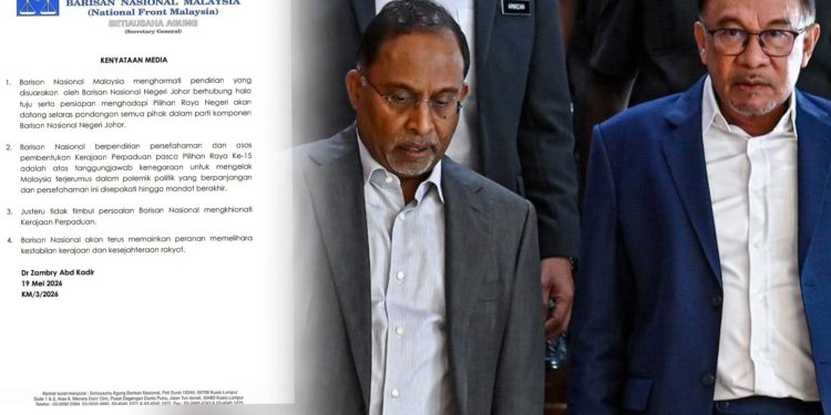 Persefahaman Kerajaan Perpaduan Disepakati Hingga Mandat Berakhir – BN Pusat