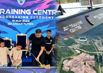 Tunku Mahkota Ismail Rasmikan Majlis Pecah Tanah Pusat Latihan Baharu JDT