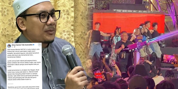 ‘Elok Buat Satu Kementerian Baharu Kementerian Mabuk’