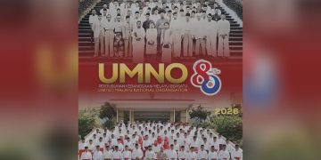 UMNO Junjung Kasih Keberangkatan Agong, Pemangku Sultan Johor Sempena Ulang Tahun Ke-80 Di Istana Besar Johor