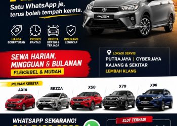 🚗 KERETA TAK ADA? JANGAN RISAU! 🚗