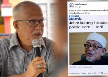Jangan Lupa Penghinaan Pas Terhadap Bangsa Johor – Mahfuz