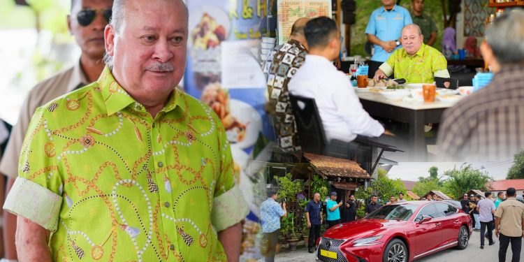 Yang di-Pertuan Agong Sarapan Pagi Di Muar, Ramah Mesra Dengan Rakyat