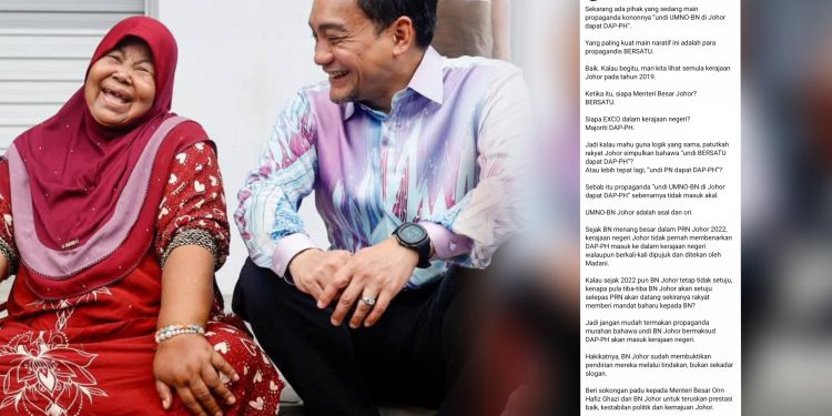 ‘BN Johor Asal Dan Ori’ – Facebook Najib Razak