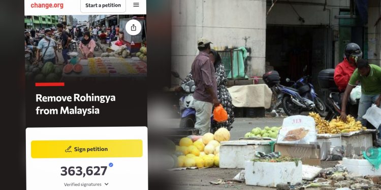Petisyen ‘Remove Rohingya from Malaysia’ Raih Lebih 360,000 Sokongan