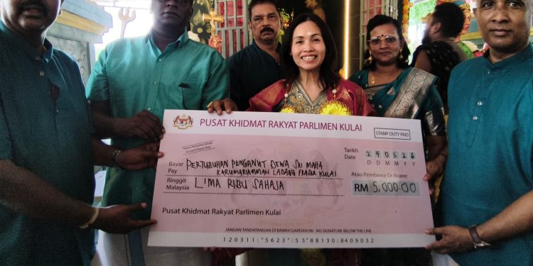 RM306,000 Disalurkan Kepada NGO Dan Kuil Di Kulai – Teo Nie Ching