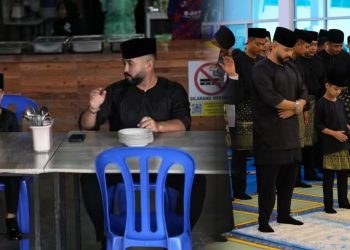 “Gambar Ini Rare, Anak Raja Duduk Kerusi Plastik” – Netizen