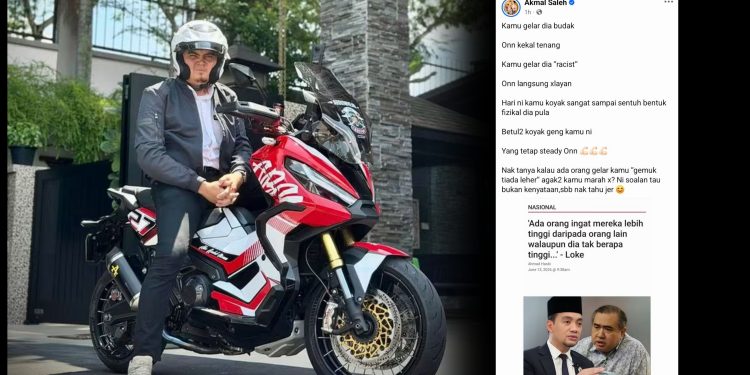 “Koyak Sampai Sentuh Fizikal, Onn Hafiz Tetap Tenang” – Akmal Saleh