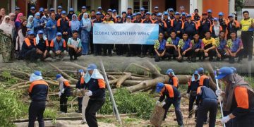 POSCO Malaysia Tebang Pokok Ancam Keselamatan Pelajar SMK Pulau Indah