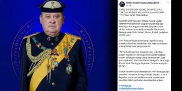 Agong Zahir Ucapan Takziah Dua Anggota Tentera Terkorban, Titah Siasatan Menyeluruh