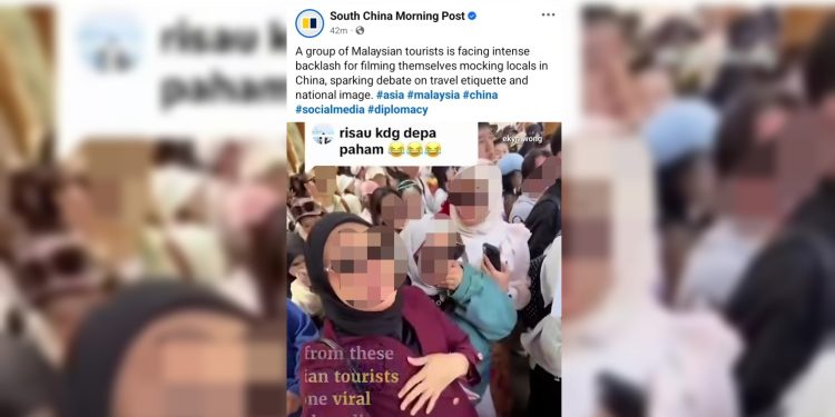 Media China Siar Berita Pelancong Malaysia Kata ‘Busuk’, ‘Tak Mandi’