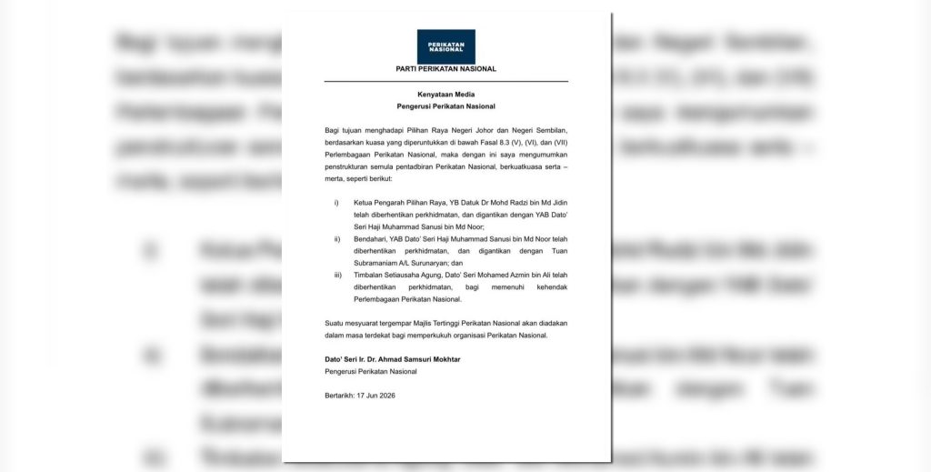 PN Versi PAS Singkir Pemimpin Bersatu