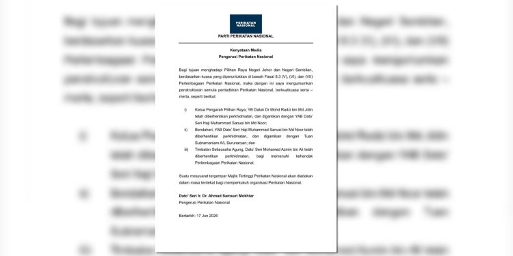 PN Versi PAS Singkir Pemimpin Bersatu