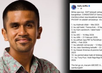 “Ikhlas Apa? DAP Belasah Setiap Isu Yang BN Bangkitkan” – Hafiz Ariffin