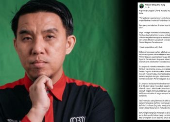 Dapatkan Sumbangan Beli Tanah Untuk Kuil Haram Daripada Menyibuk Hak Muslim – Firdaus Wong