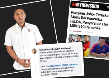 Majlis Belia FELDA Ucap Terima Kasih Kepada Kerajaan Johor, Onn Hafiz