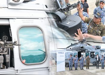 TUDM Terima Senjata FN MAG 58M 7.62mm Untuk Helikopter EC 725 AP/H225M