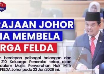 Kerajaan Johor Teruskan Penyerahan Hak Milik 210 Peneroka FELDA 23 Jun