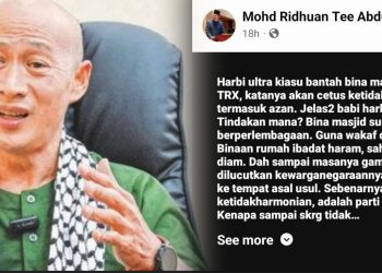 Lucut Kewarganegaraan Pihak Bantah Pembinaan Masjid – Ridhuan Tee