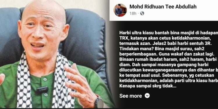 Lucut Kewarganegaraan Pihak Bantah Pembinaan Masjid – Ridhuan Tee