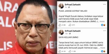 Puad Zarkashi Tutup Ruangan Komen Akaun FB?