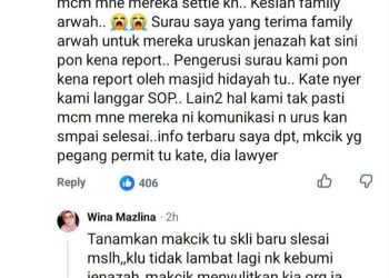 Kecoh Di Tanah Perkuburan, Dakwaan Permit Jenazah Ditahan Jadi Tumpuan