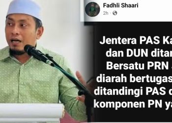 Jentera PAS Tidak Bantu Calon Bersatu?