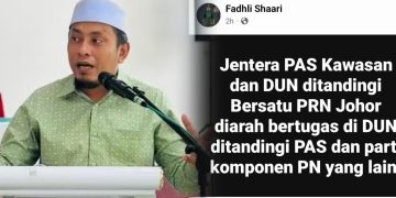 Jentera PAS Tidak Bantu Calon Bersatu?