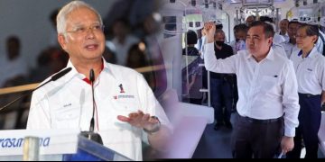 FB Najib Razak Kongsi Ucapan Syukur Pembukaan LRT3