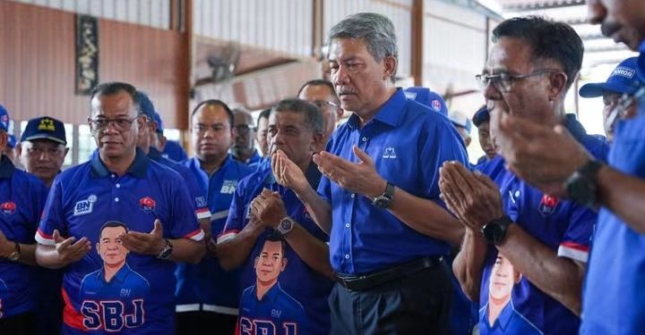 Tok Mat Turun Padang Bantu Kempen BN Johor, Suntik Semangat Jentera Parti di Muar