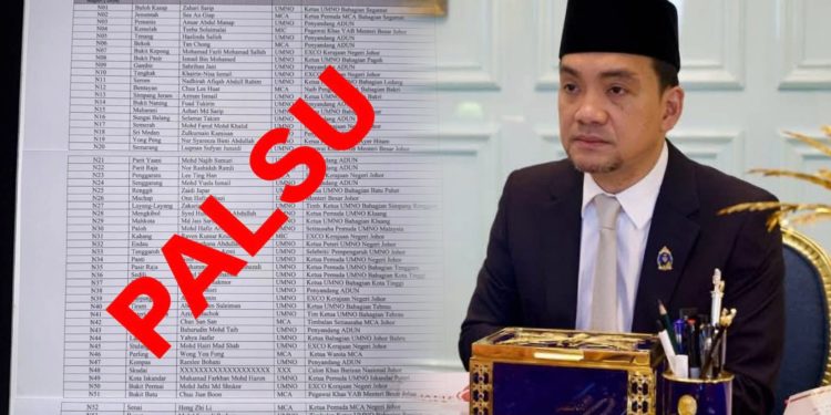 Onn Hafiz Nafikan Senarai Calon BN Tular