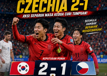 Langkah Kanan Pasukan Asia – Korea Tewaskan Czechia 2-1