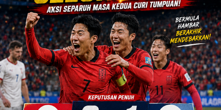 Langkah Kanan Pasukan Asia – Korea Tewaskan Czechia 2-1